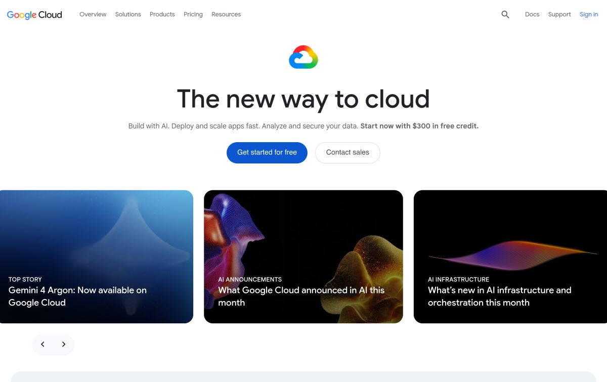 Google Cloud Speech-to-Text resmi web sitesinden görünüm